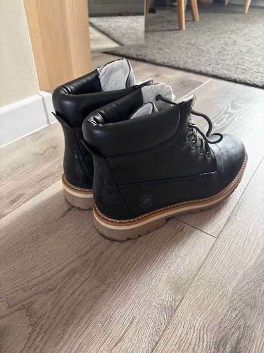 Buty zimowe czarne wysokie rozmiar 44
