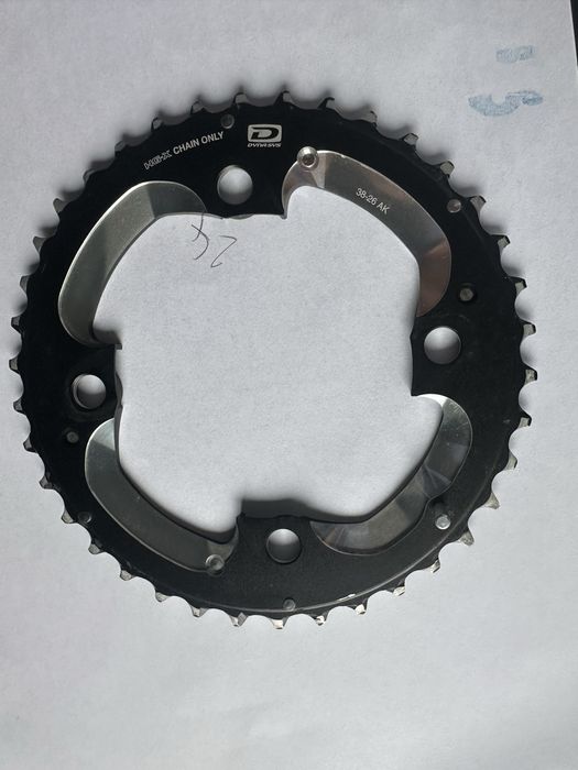 Shimano XT FC-M785 38T zębatka 38/26 2x10