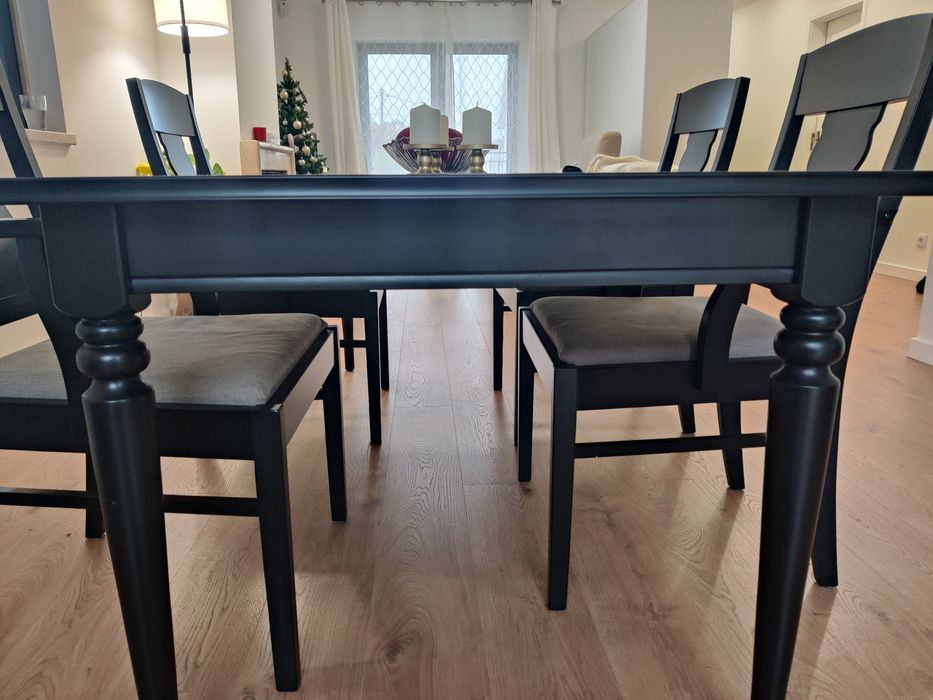 Ikea Cadeiras de jantar Ikea: Rosetorp/Preta