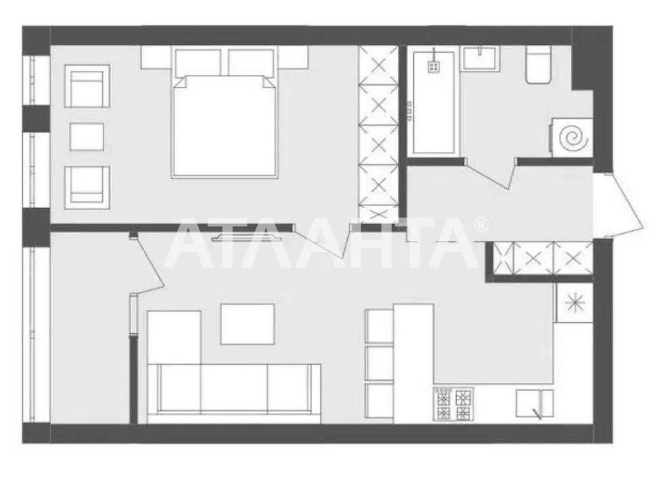 Продаж 1 кім. квартири в ЖК Avalon Flex (ТЦ Спартак).
