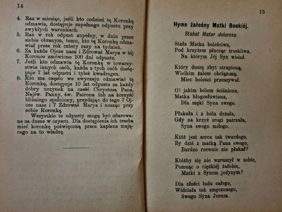 Odpustowe Nabożeństwo * 1887 * Wadowice * Foltin