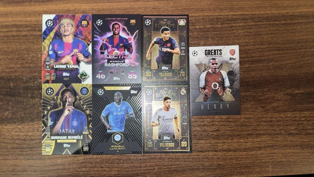 Karty match attax