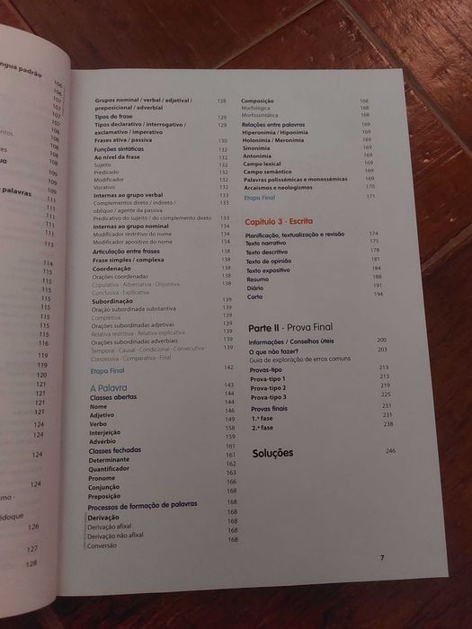 Livros Preparação para a prova final 9° ano