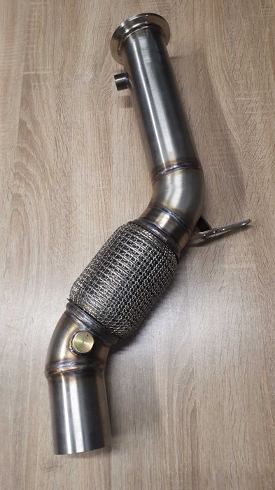 Даунпайп BMW X5 X6 E70 E71 E90 E60 30D 330d 525d 530d M57 HEAT SHIELD