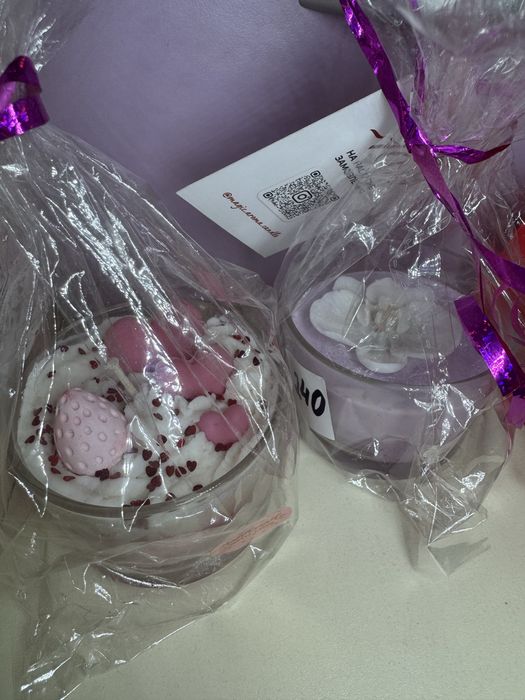 Набір соєвих арома свічок