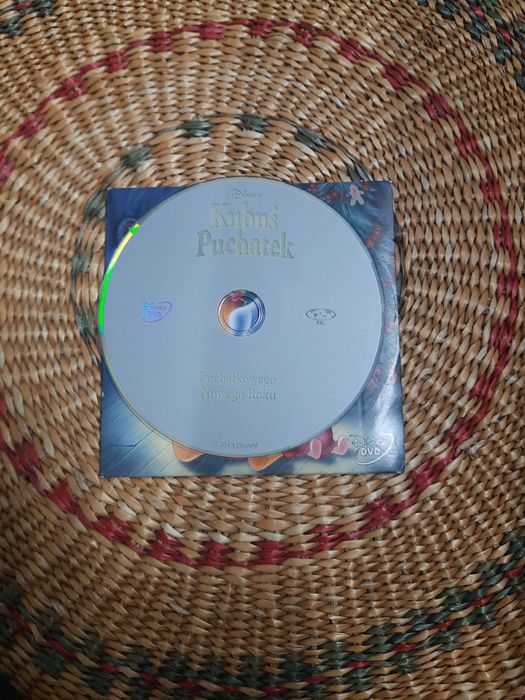 DVD z bajką Kubuś Puchatek- Puchatkowego Nowego Roku