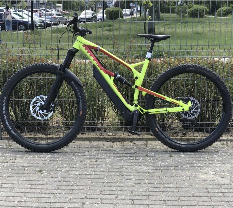 Konwersja roweru full na elektryczny