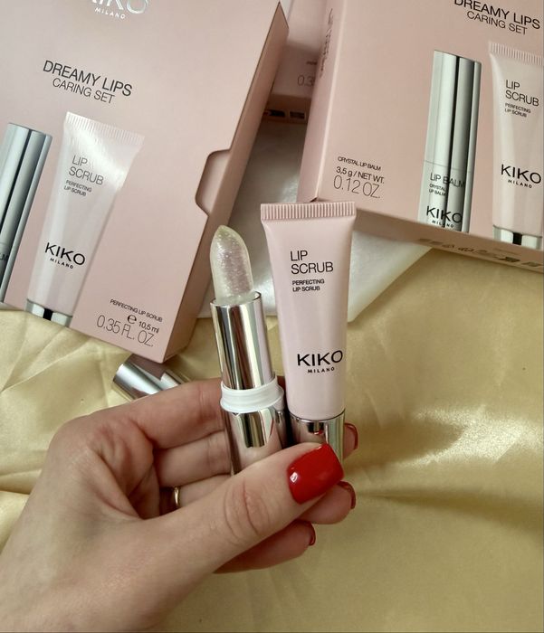 Подарунковий набір для губ dreamy lips caring set kiko milano кіко