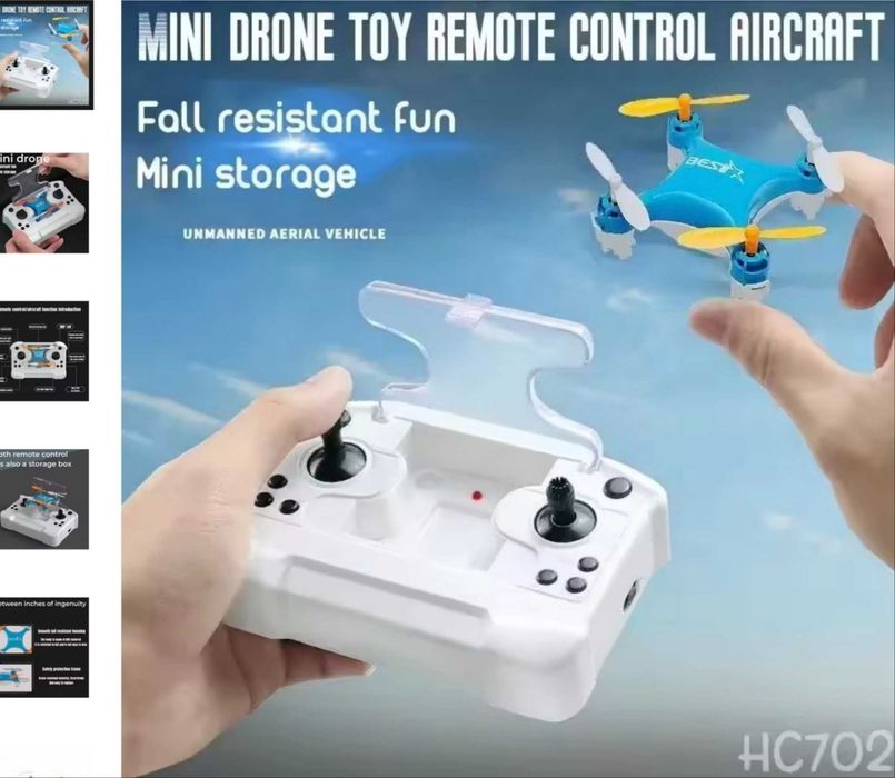 Міні дрон, чітке керування як в дорогих дронів, навіть кувиркається