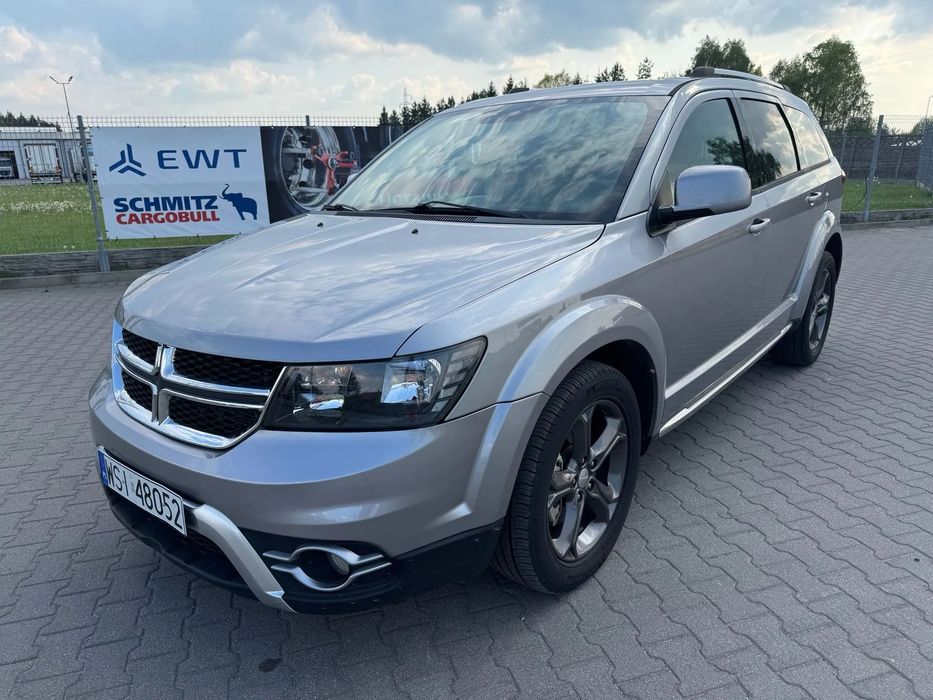 Dodge Journey 3.6 Benzyna – Crossroad Plus – 2016 – Srebrny – Bogata wersja!