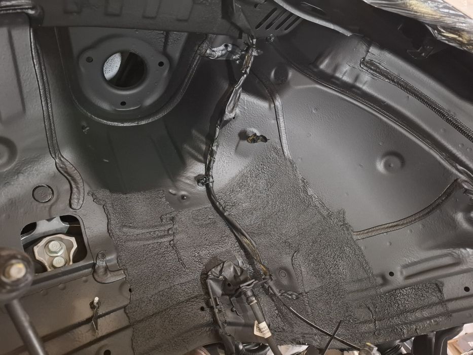 Konserwacja podwozia, laserowe usuwanie rdzy