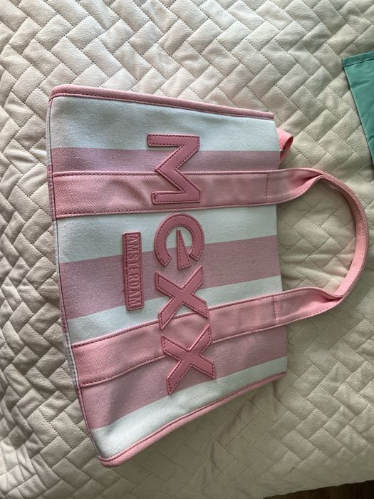 Torebka Mexx różowo biała