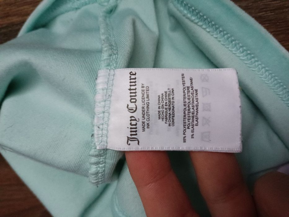 Вілюровий топ від juicy couture