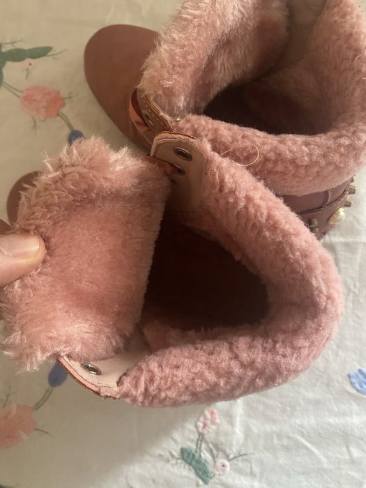 Botas de inverno Tam. 38 Rosa