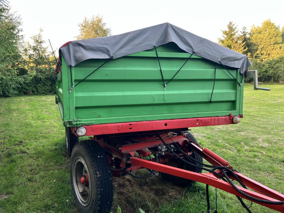 Przyczepa Autosan D-732, wywrotka sprawna, stan idealny