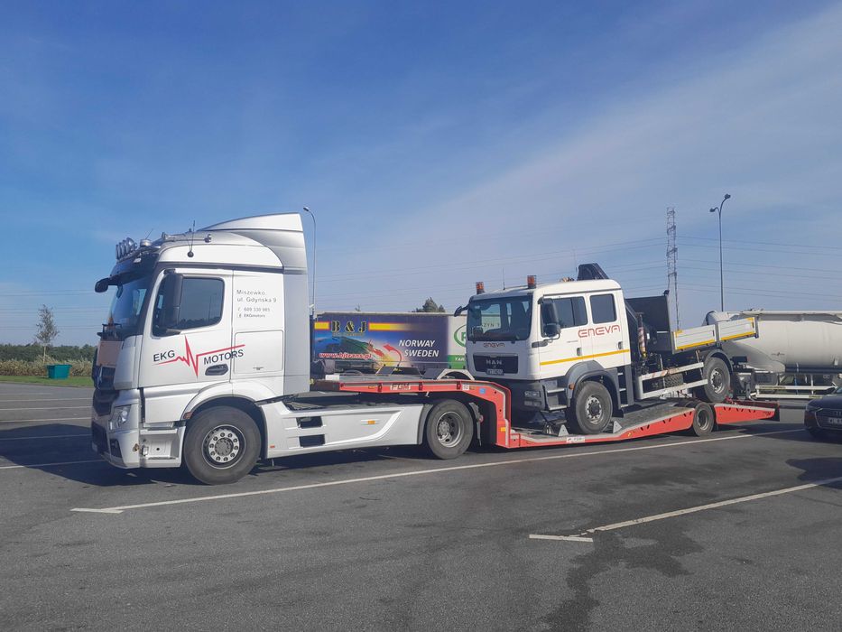 Laweta Tir Transport ciągników siodłowych S6