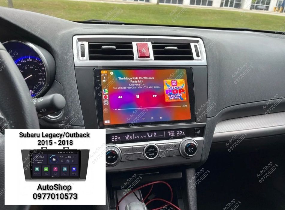 Магнитола Subaru Legacy,Impreza,Crosstrek, Forester,Outback,Impreza