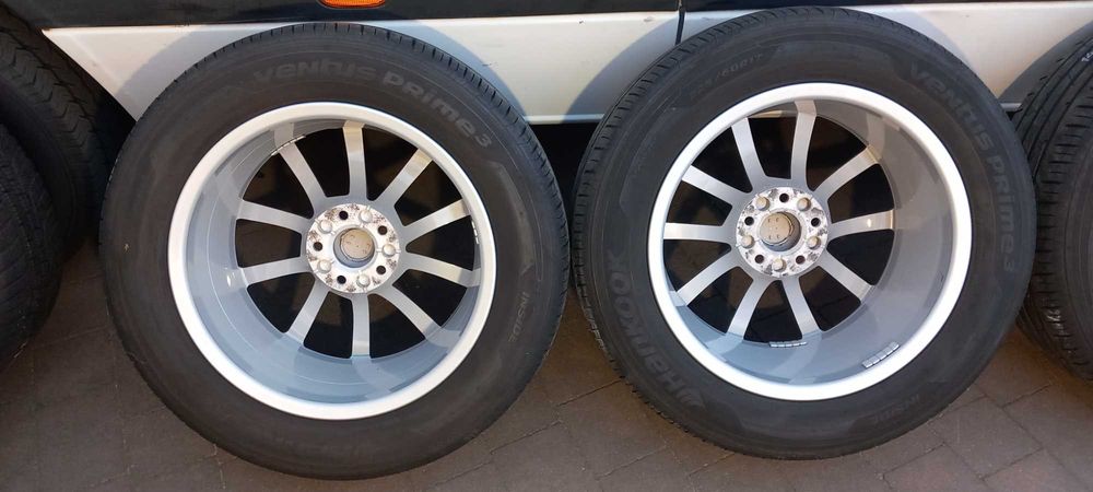Koła lato oryg. AUDI A6  7.5x17, 5x112, ET36 + Hankook 225/60R17, 2021r