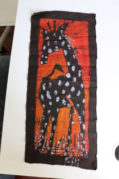 Batique Africano de Girafas