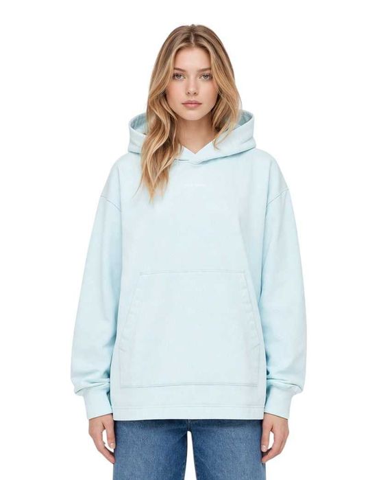 Худі Acne Studios Franklin Reverse Logo Hoody Black \ Blue \ Green