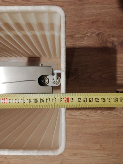 Lampa Bilardowa Dluga stylowa materialowa