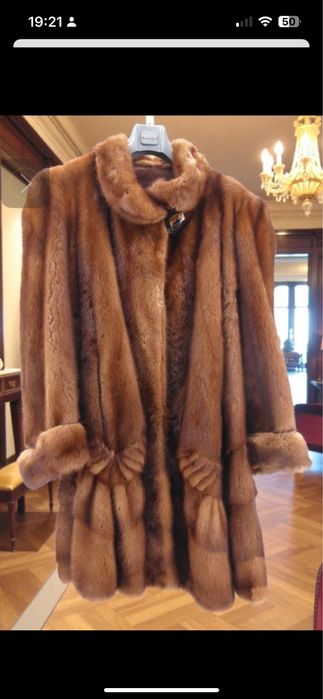 Casaco de vison Lapeco Milano – Alta Costura Italiana (1939)