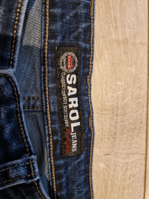 Spodnie męskie jeansowe jeansy W30 L32