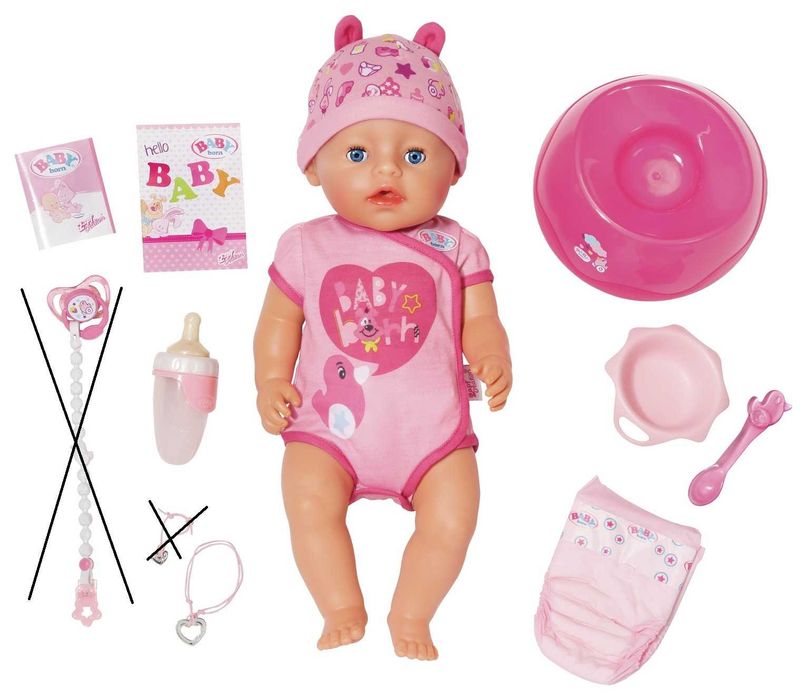 Lalka Baby Born Soft Touch zestaw duża 43 cm