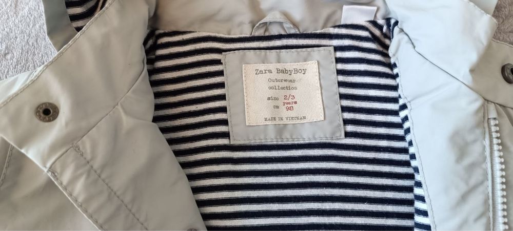 Дощовик zara, куртка зимова 110 см