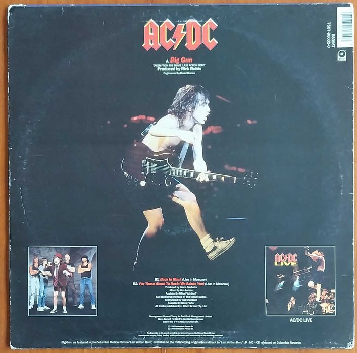 vinil: AC/DC “Big gun”