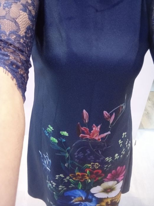 Little Mistress letnia wyjściowa sukienka MIDI r M stan bdb