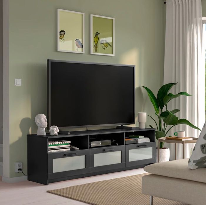 Móvel Preto Ikea Brimnes