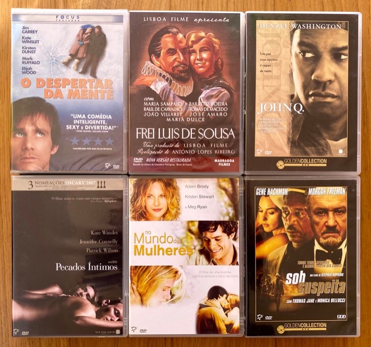 DVD's originais (bom estado)
