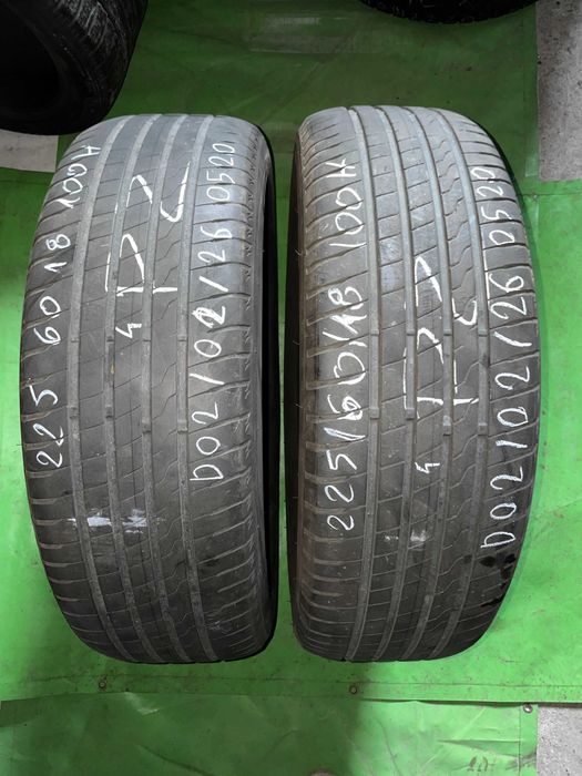 2szt. opony letnie 225/60R18 100H Firestone RoadHawk