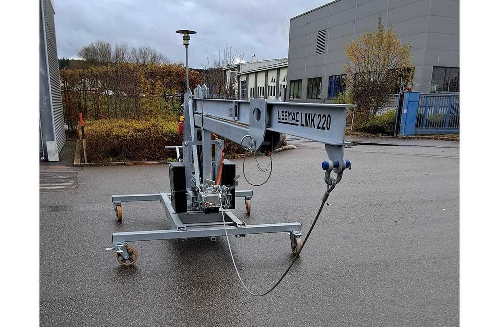 Mini dźwig żuraw LISSMAC 300 Bocker Adar LMK MK 220 400 minikran 2025