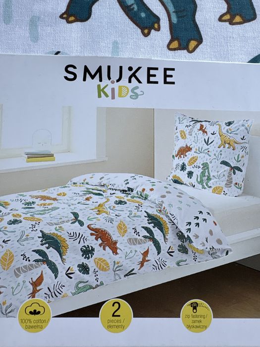Smukee pościel dla dziecka dinozaury