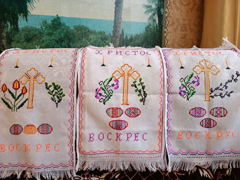 Продам Пасхальні рушники розмір 50*33