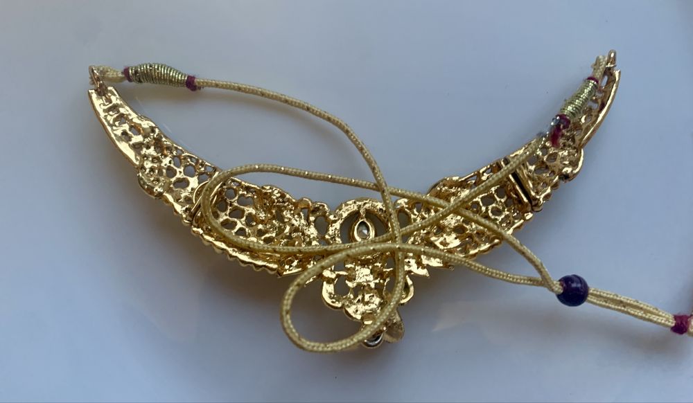 Весільнє індійське кольє чокер