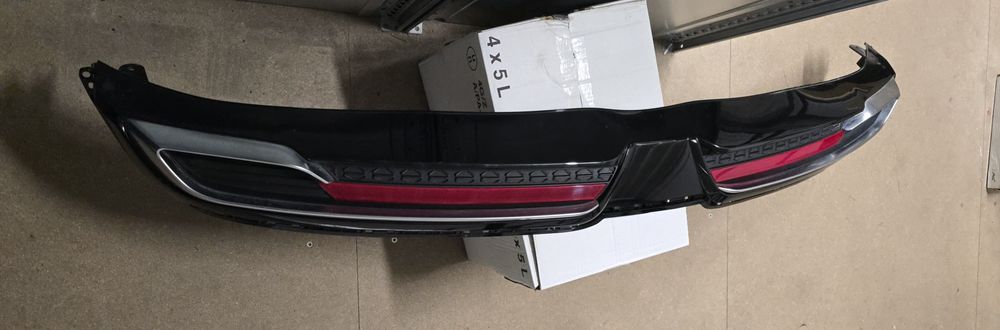 Dyfuzor zderzaka tylnego, dokładka kia proceed gt-line