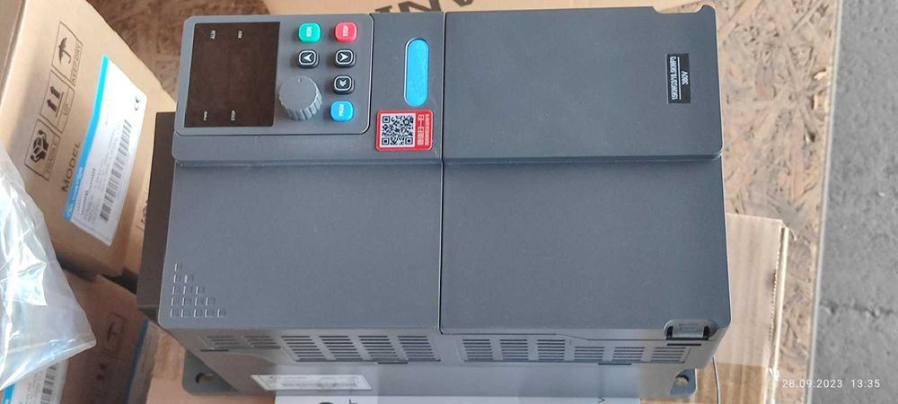 Частотник 22кВт 45А насос вентилятор компресор фрезер шпіндель мотор