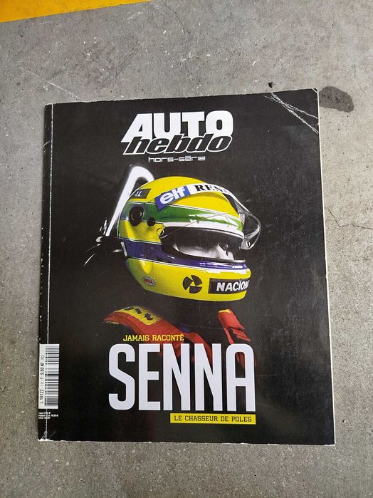 Livro Auto hebdo Senna