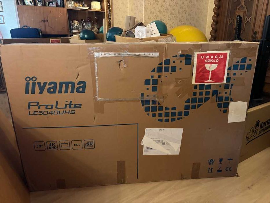 Monitor 50 cali IIYAMA ProLite LE5040UHS-B1 • 4K Ultra HD • IPS • Głośniki • Stan Idealny