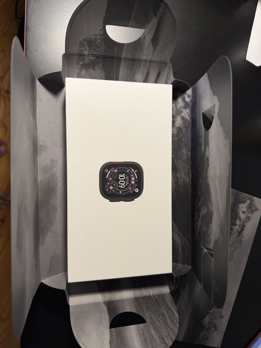 Apple Watch Ultra 3 Titânio Preto Cellular | Estado Novo + Fatura + 2 Anos Garantia