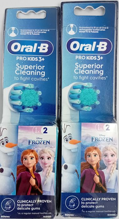 Oral-B Kids Kraina Lodu-Końcówki do szczoteczek elektrycznych 2x2 szt