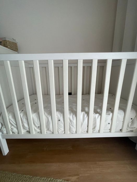 Berço ikea branco  + colchão