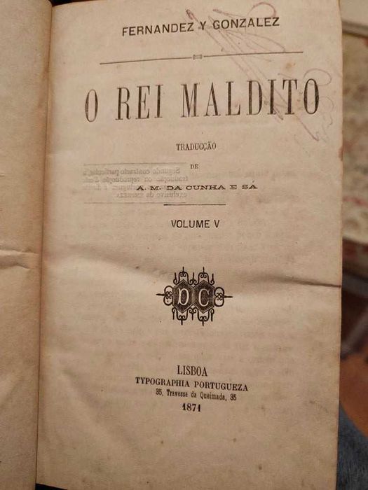 Fernandez y Gonzalez - O Rei Maldito 1871