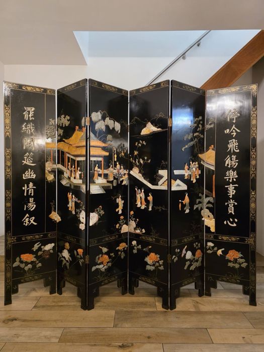 Ширма китайська шинуазрі