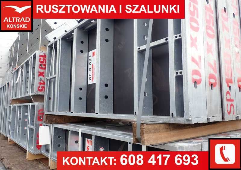 Wynajem Szalunków Ściennych, Szalunki ścienne - Duże Ilości! Projekt