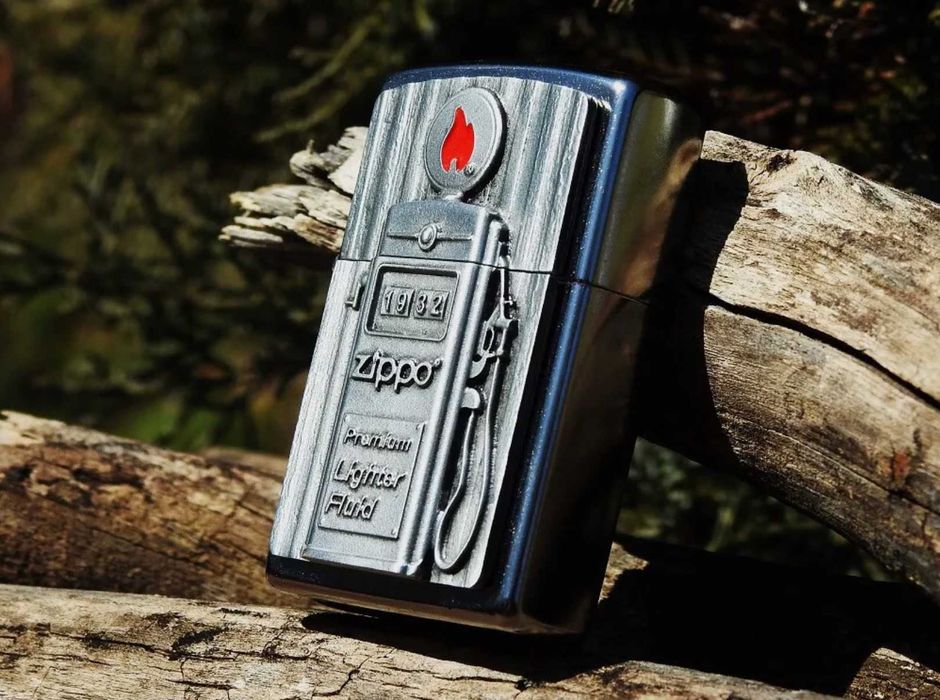 Zapalniczka Zippo 207 Gas Pump Emblem 3D 20.06.474 Dystrybutor