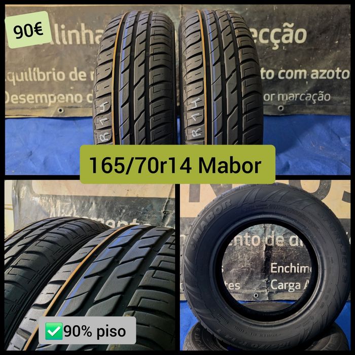 Pneus usados 165/70r14  185/65r14